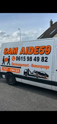 Le camion 14 m³ de Sam’aide