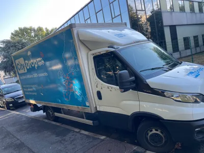 Le camion 20 m³ de Juvenal LUMANA MANENG